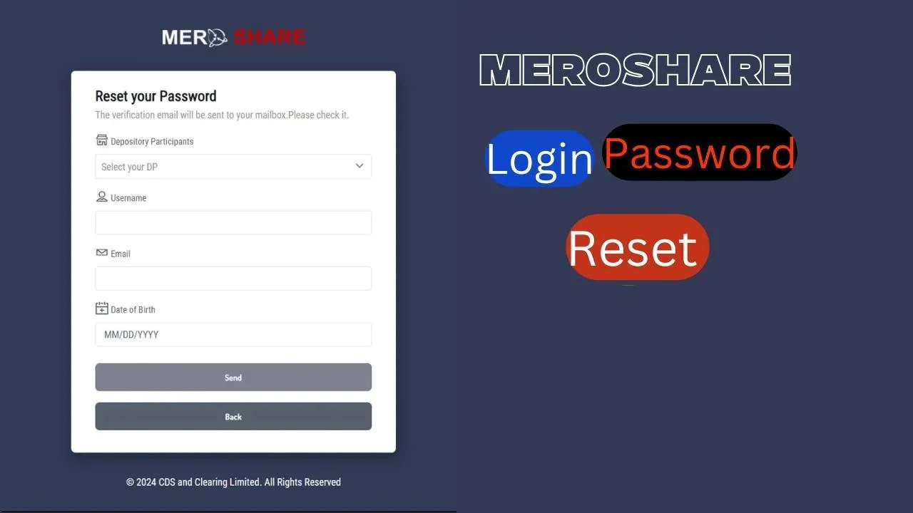 Mero Share Password