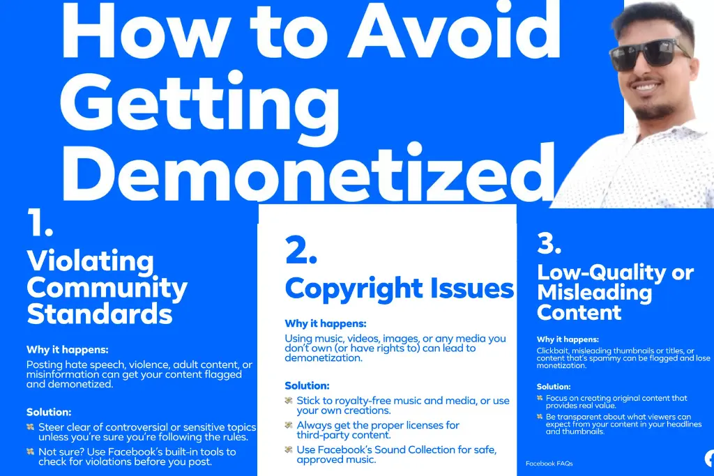 Avoid Getting Demonetized on Facebook