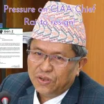 CIAA chief resignation