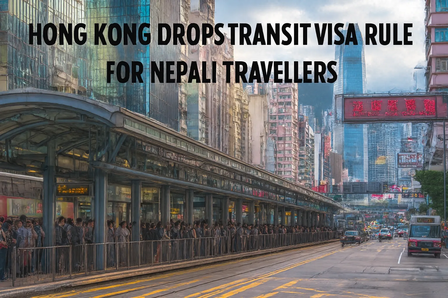Hong Kong Drops Transit Visa Rule for Nepali Travelers